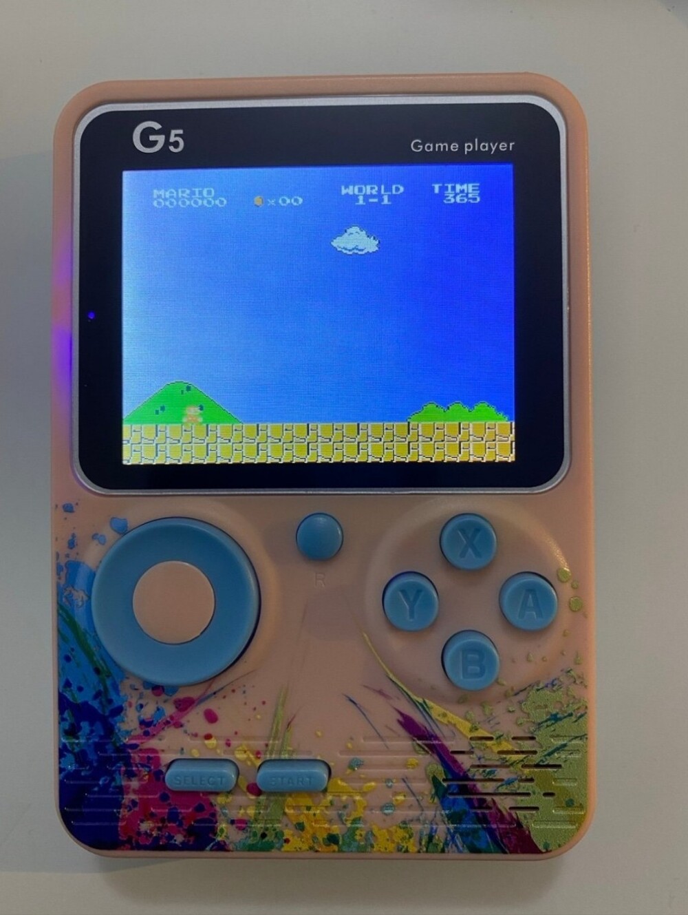 G5 Handheld Retro Game  Console - Pink